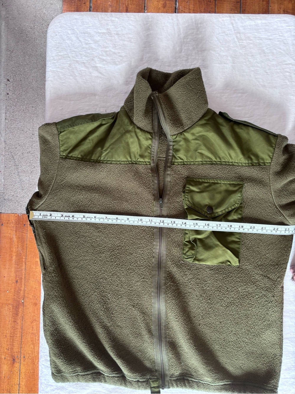 Canadian Armed Forces Vintage Military Surplus Fleece Jacket Size Small - Picture 8 of 12